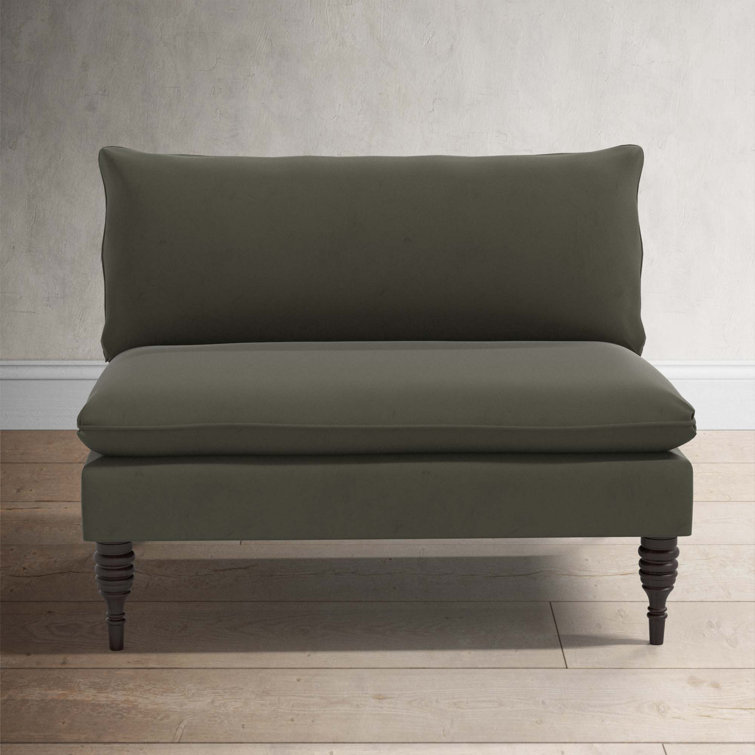 Varick 47'' Upholstered Settee & Reviews Birch Lane